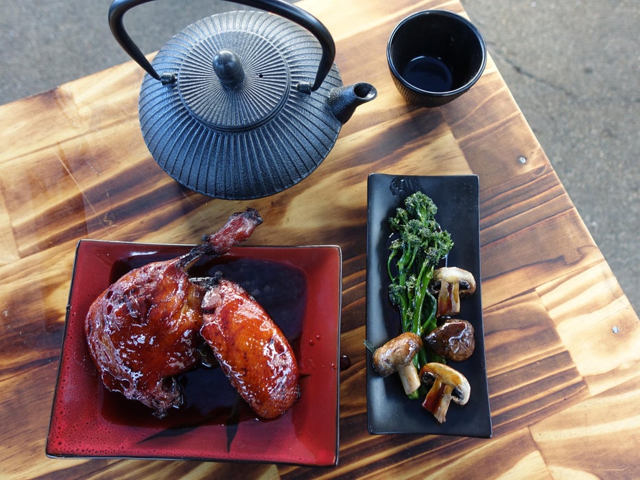 中式香料烧烤鸭