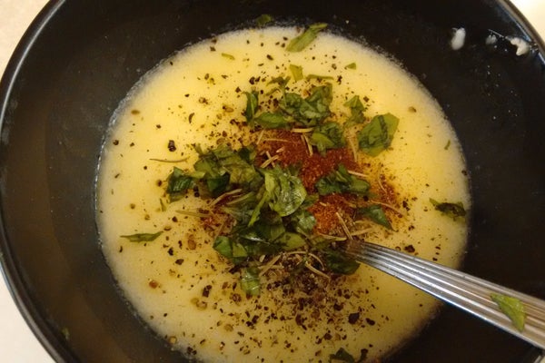 制作香草黄油刷料