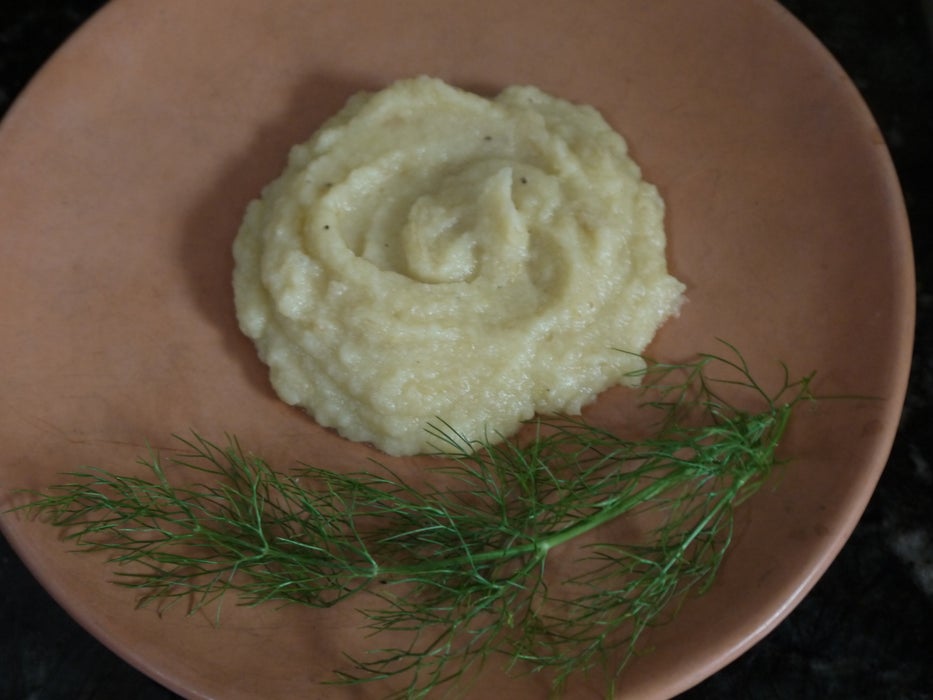 完成泥底并摆盘