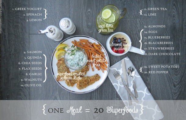 超级食物健康鱼薯套餐