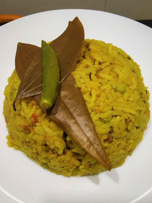 孟加拉烤制Khichuri