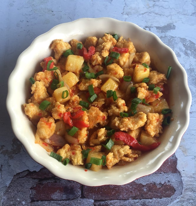 熊猫快餐甜辣火鸡肉