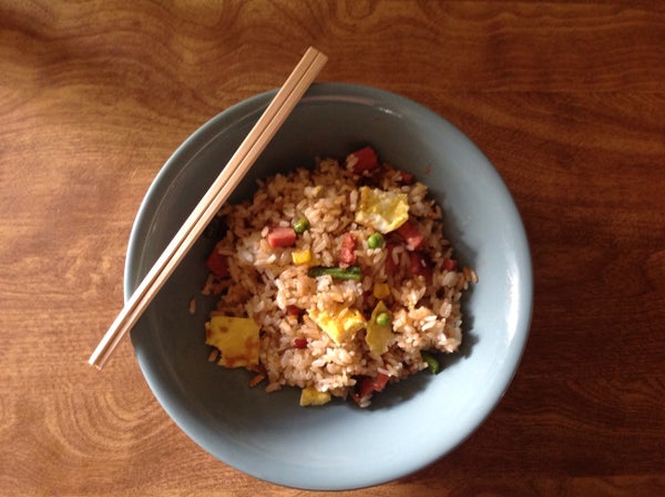 夏威夷午餐肉炒饭