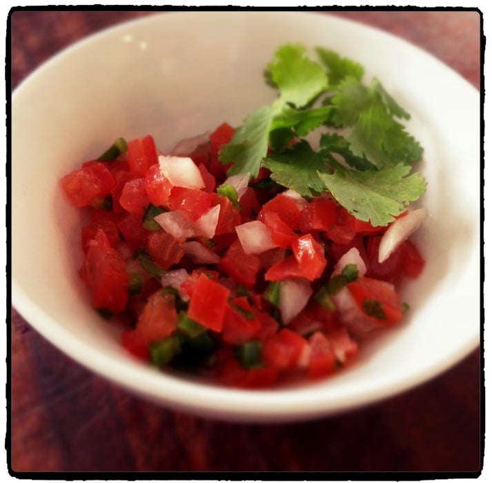 制作Pico De Gallo莎莎酱