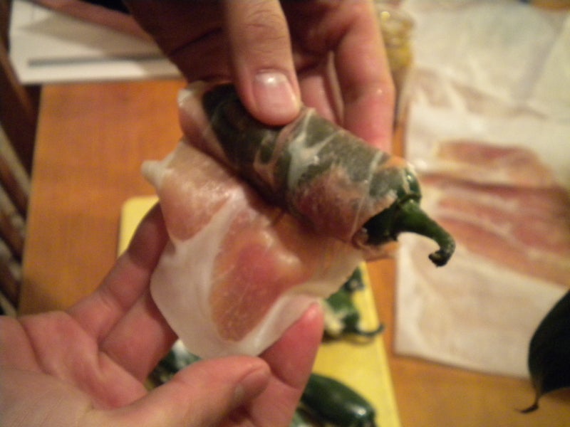 帕尔马火腿包裹与裹面糊