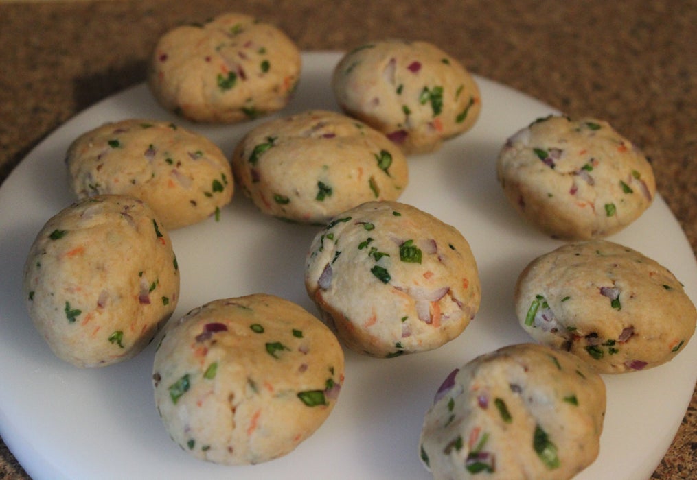 Shape the Dough Into Small Equal Balls