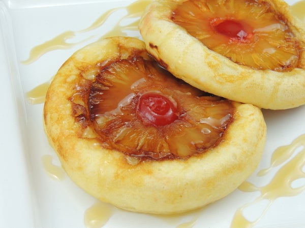 菠萝反转松饼（无麸质）