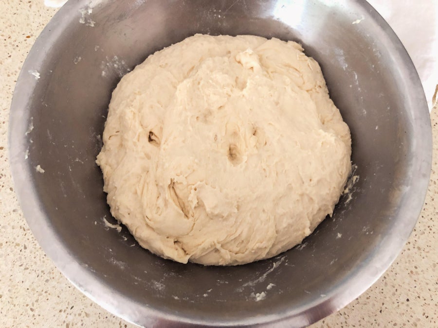 英式松饼 2: 初次发酵与整形