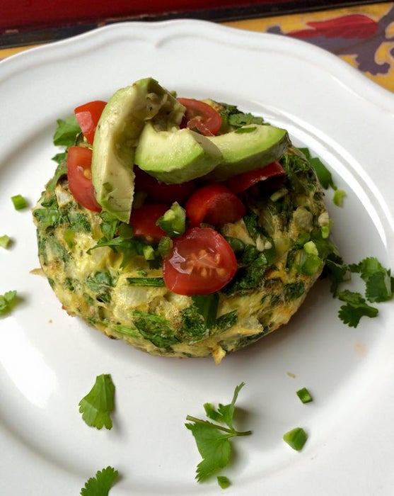单人份蔬菜烘蛋(适合原始饮食)