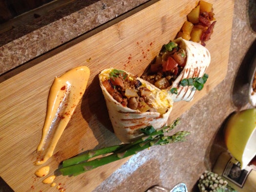 墨西哥早餐卷饼