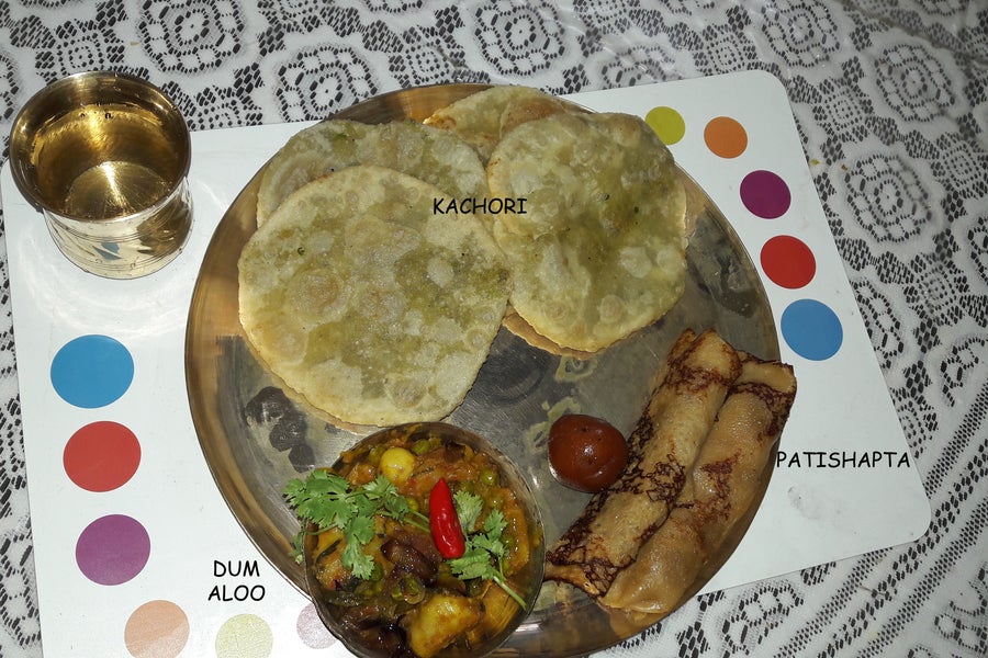 传统孟加拉冬季早餐