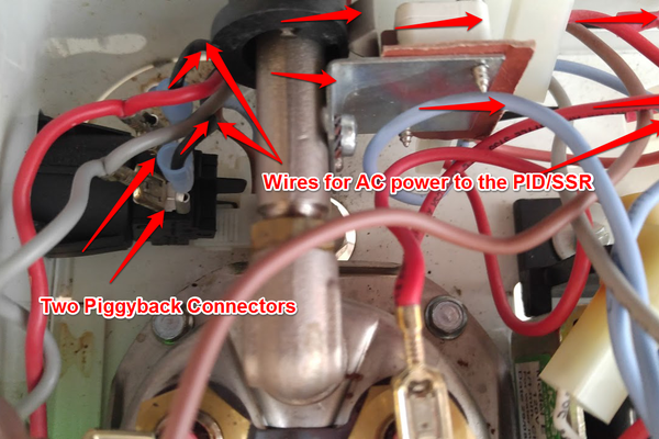 Power for the SSR and PID