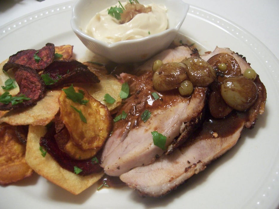 咖啡腌制烤猪肉