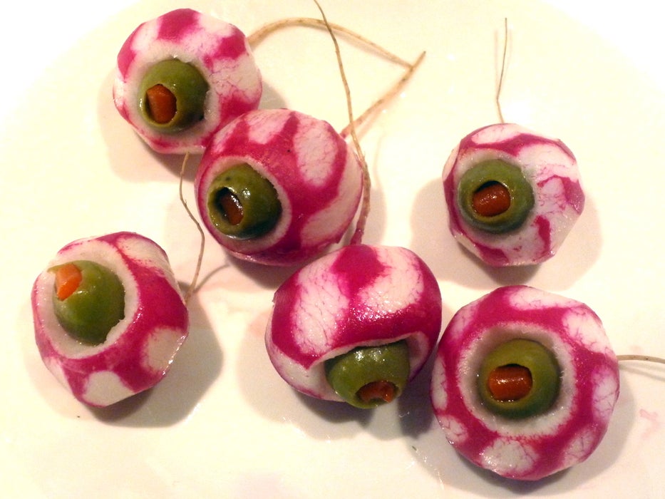 万圣节眼球鸡尾酒