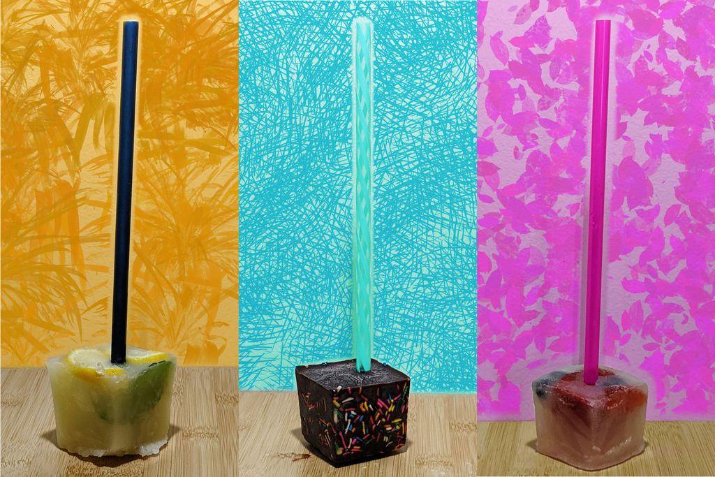 夏日吸管冰饮！