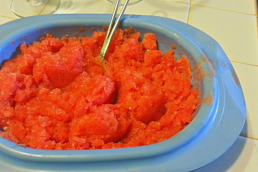 添加西瓜冰沙(梦奇乐)