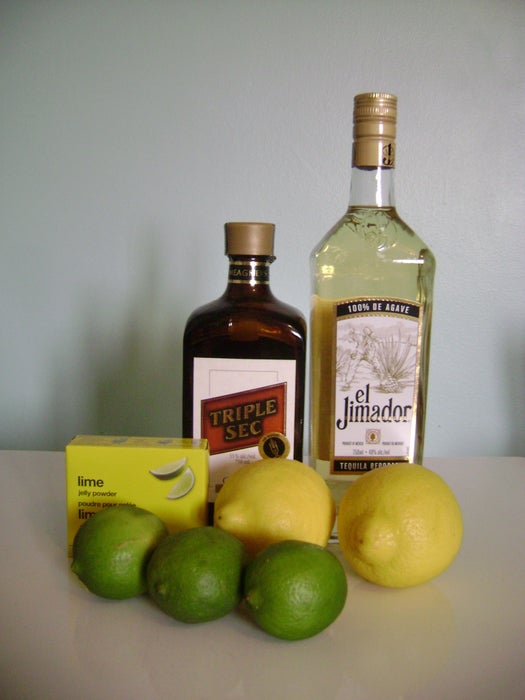 青柠玛格丽特果冻酒杯