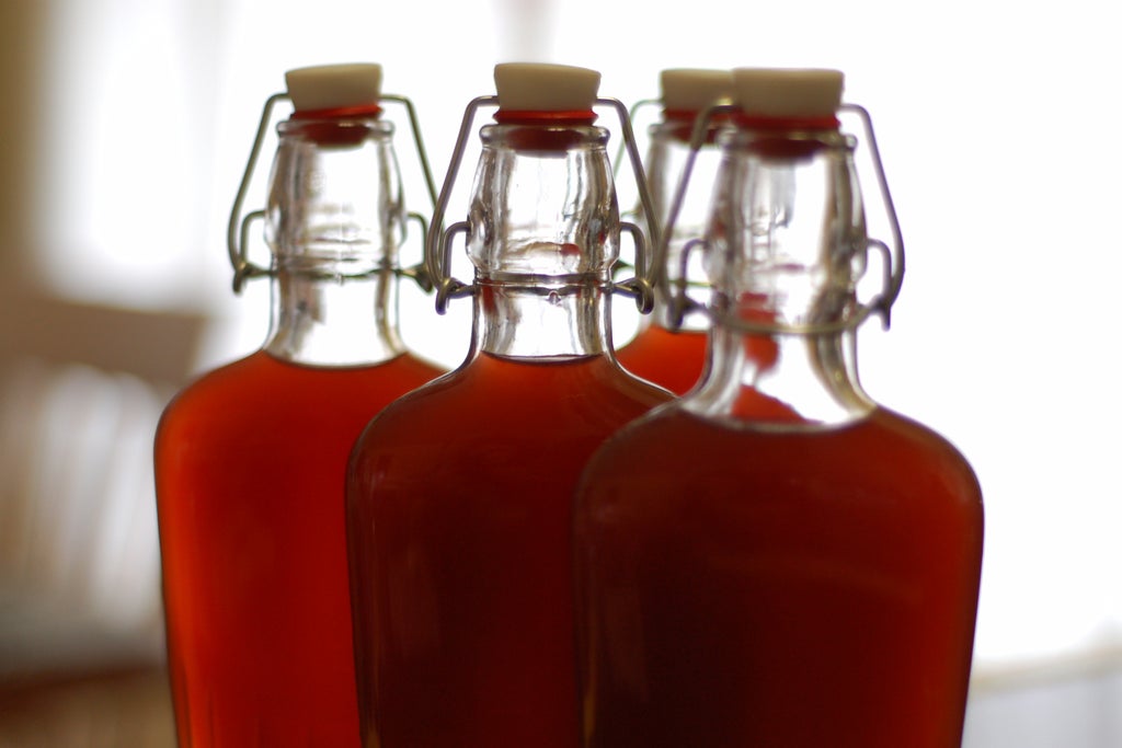 自制石榴利口酒