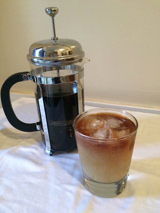 French Press Cold Brew Coffee