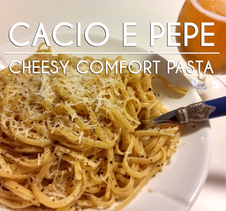 Cacio E Pepe - Cheesy Comfort Pasta