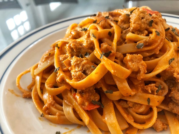 一锅式博洛尼亚肉酱面