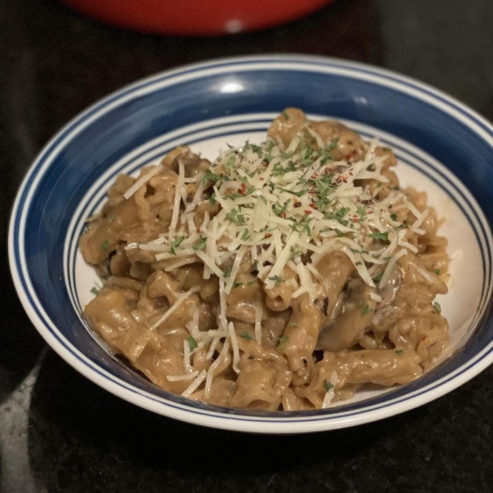 Customizable One Pot Creamy Veggie Pasta