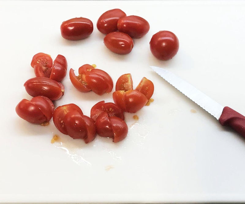 准备蔬菜+预热烤箱