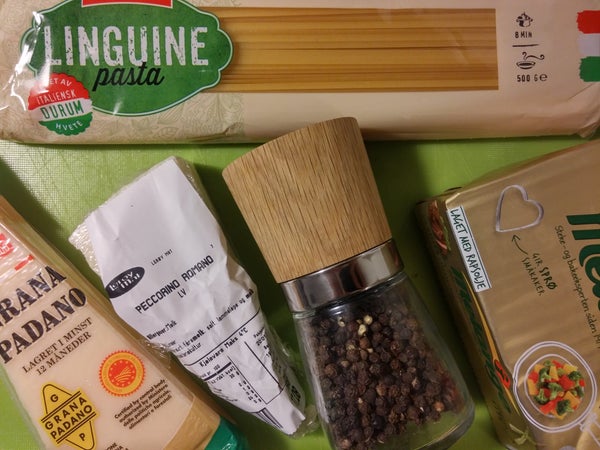 Ingredients and Tools