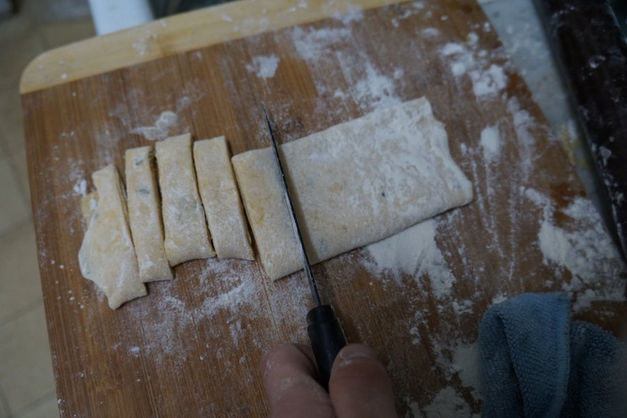 自制蒜香百里香意面