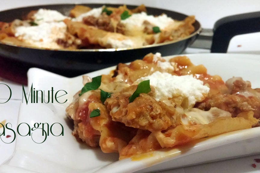 20分钟懒人千层面/平底锅千层面