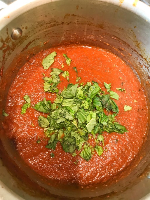 加罗勒打碎酱汁