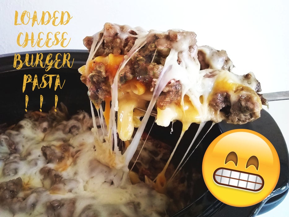 慢炖锅芝士汉堡意面