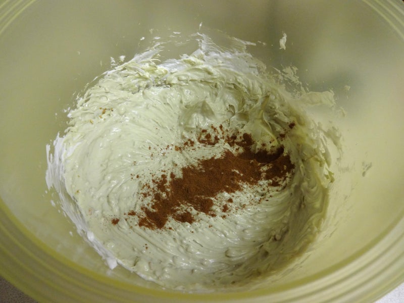 Add the Cinnamon and Transfer