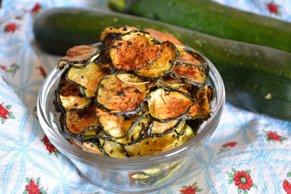 健康酥脆西葫芦片