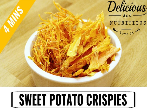 4分钟快手红薯脆片