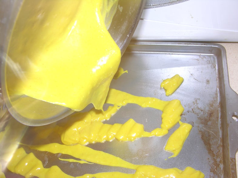 Spread the Cooked Batter