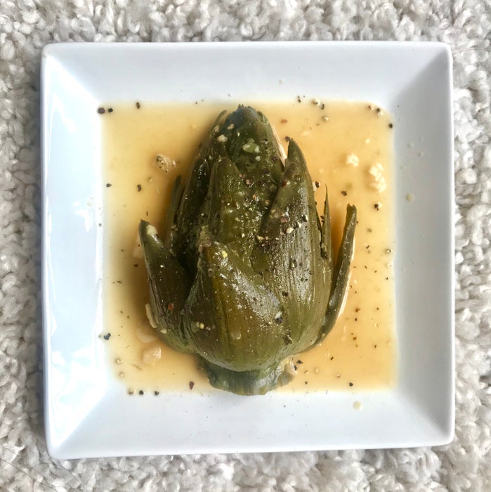 蒜香味噌炖朝鲜蓟