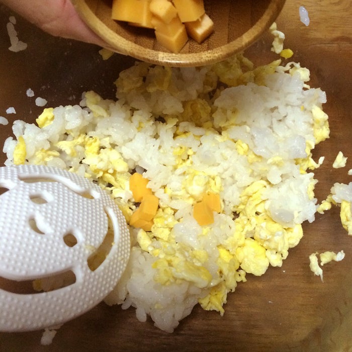 步骤3：混合食材