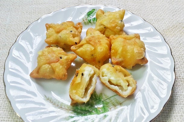 制作美味酥炸芝士卷