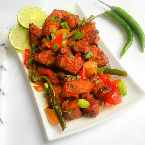 香辣辣椒鸡