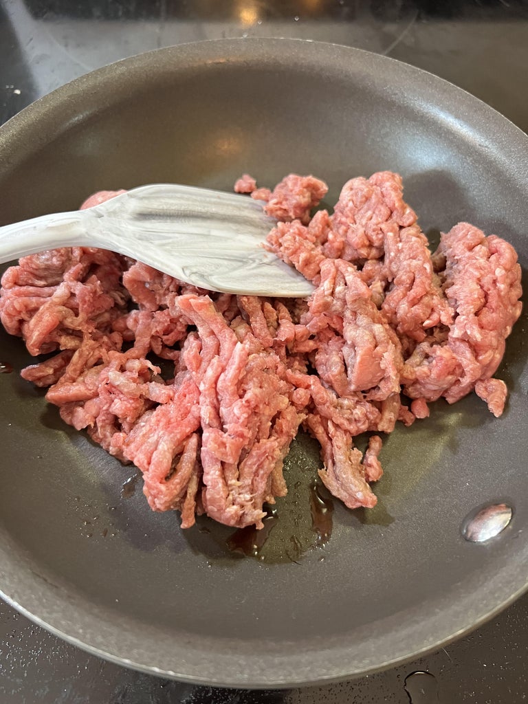 炒制牛肉