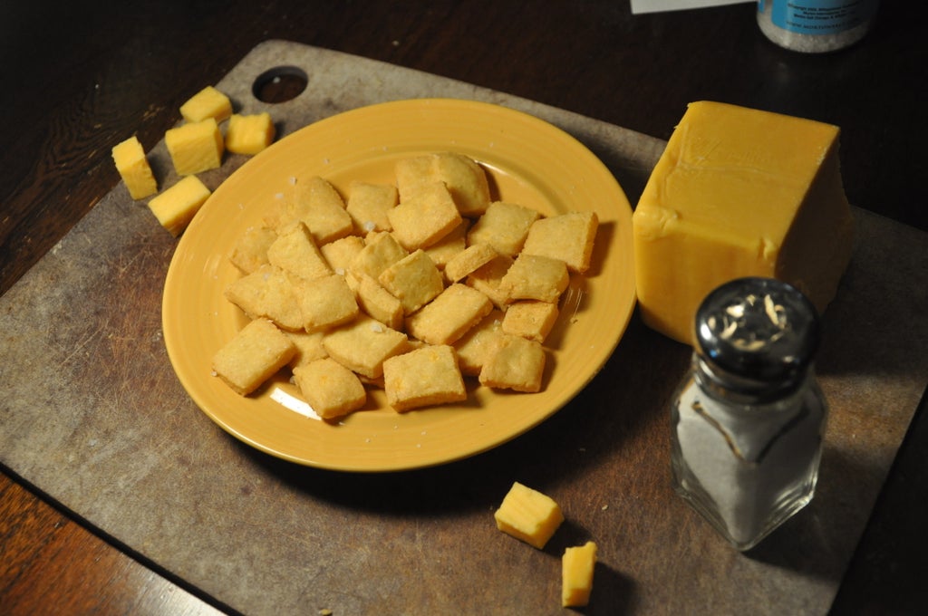 自制Cheez-it芝士脆饼!