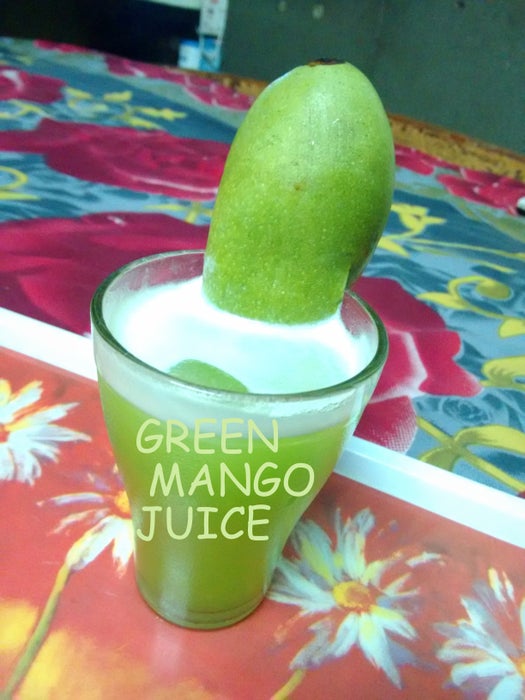 制作青芒果汁