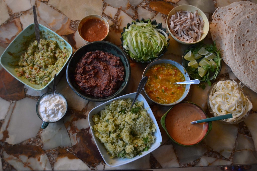 墨西哥卷饼自助餐 - 丰盛全席