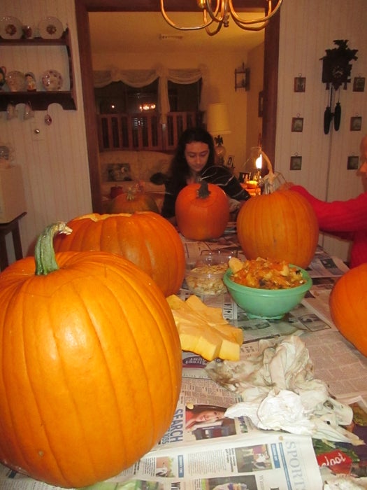 南瓜雕刻大师登场