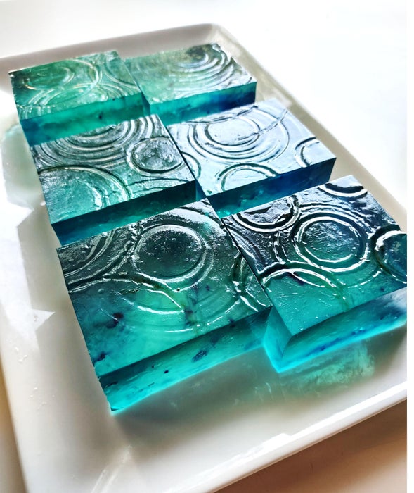 水波纹琼脂果冻