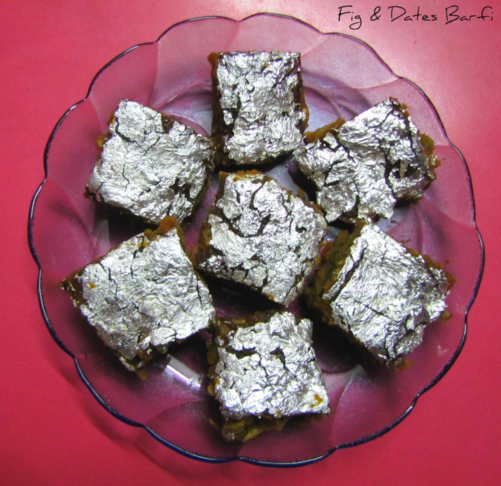 无花果枣子巴芙糖（印度甜点）. 制作简单.