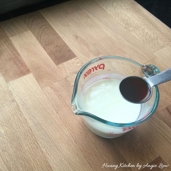 第六步：混合所有湿性材料