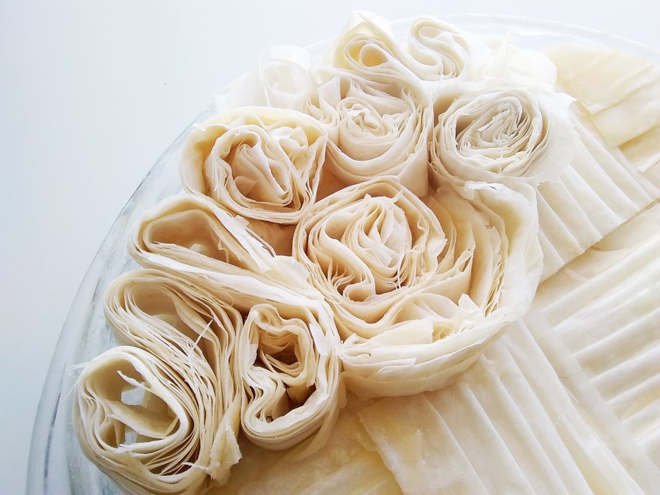 菲洛酥皮质感处理：土耳其奶酪布雷克