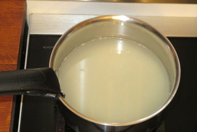 准备大米和牛奶